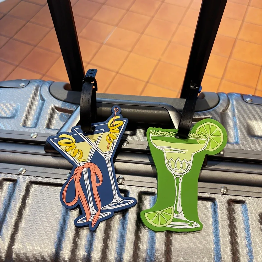 1 pièce étiquette de bagage en forme d'animal sur pied, personnalisable avec nom, pour sac, pendentif, idéal pour la saison des diplômes, pendentif de voyage, cadeau, idée pour bagages d'aéroport
