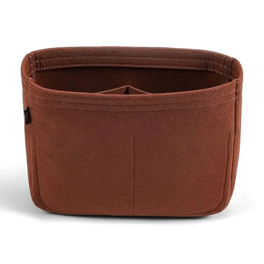 sac à main en feutre durable, sac d'insertion, support de sac de rangement, doublure de sac à main, organisateur de sac portable pour evelyne 16/29/33