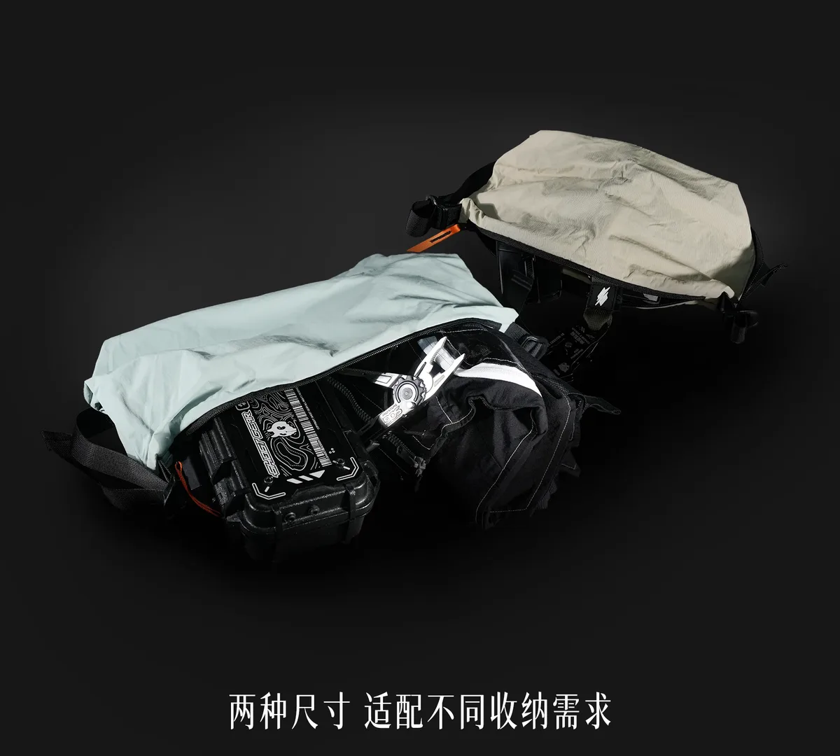 sac de rangement portable étanche multifonction, sac de toilette fonctionnel souple et compressible pour voyage en plein air