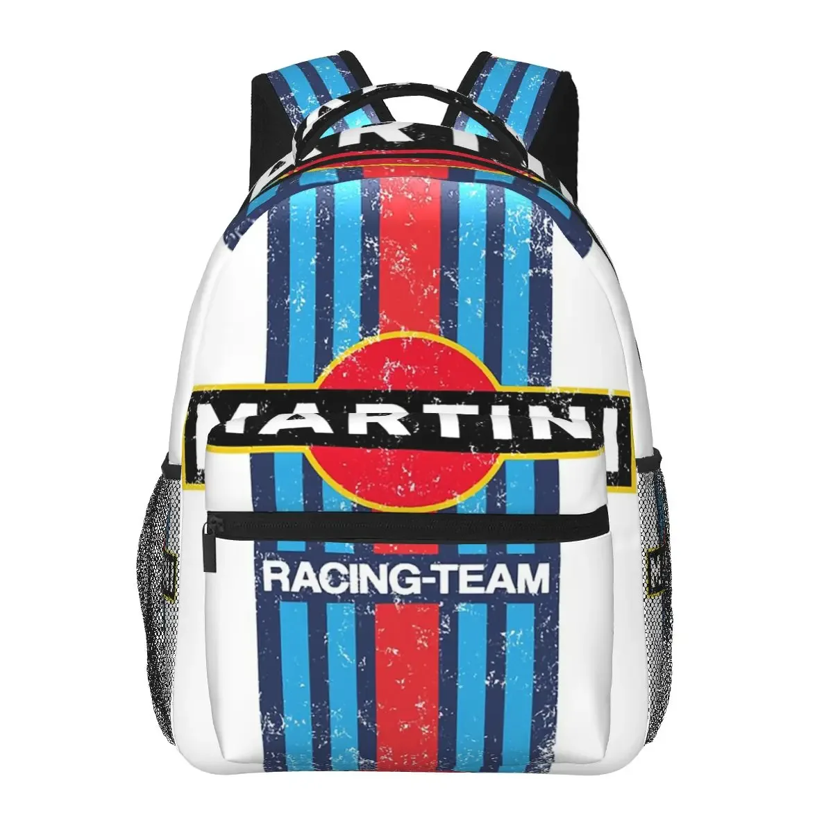 sac à dos martinis race sportscar motor racing pour étudiants, sac d'école, sac de randonnée, sac de voyage pour hommes et femmes, sac à bandoulière