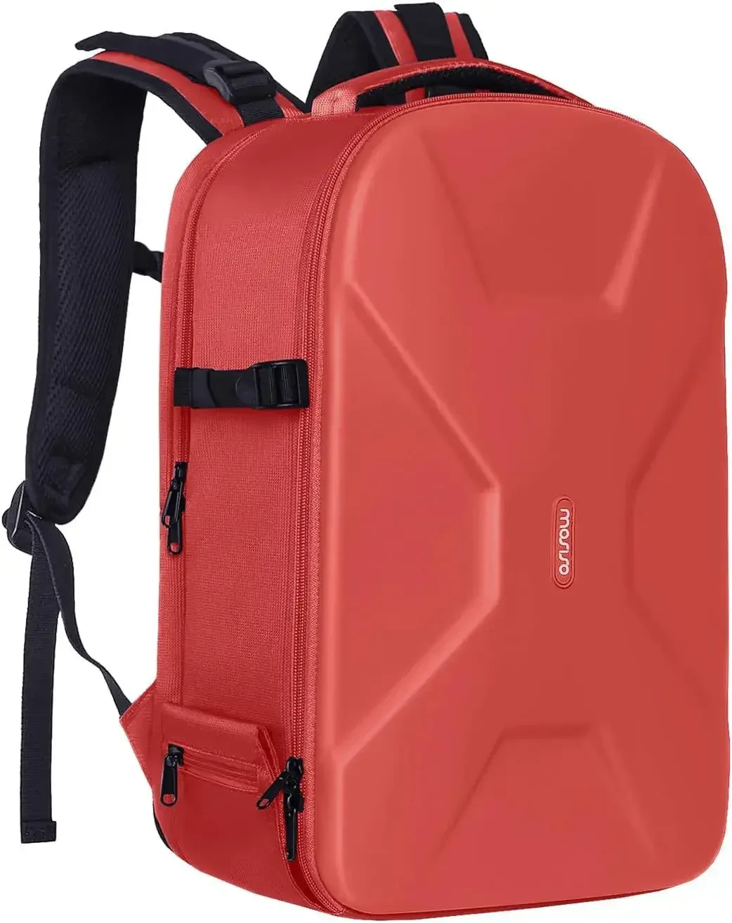 sac à dos pour appareil photo de photographie dslr, coque rigide étanche de 15 à 16 pouces avec support pour trépied et compartiment pour ordinateur portable canon/nikon/sony