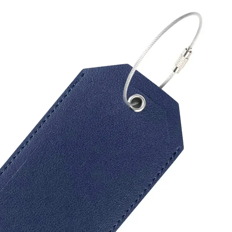 femmes hommes étiquettes de bagages pour valises accessoires de voyage mode couleur unie en cuir pu valise sac étiquette étiquette nom id adresse