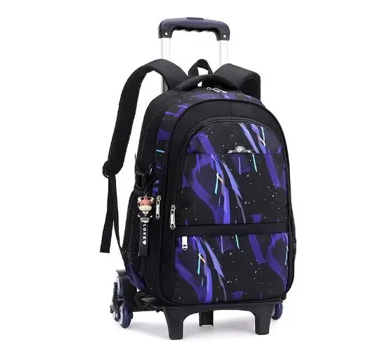 sac à dos à roulettes pour enfants, cartable d'école pour garçons avec roulettes, sac à bagages, sacs à roulettes pour l'école