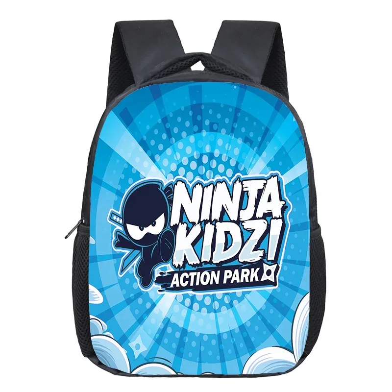 sac à dos ninja kidz pour enfants de 12 pouces, sac à livres pour la maternelle, sacs d'école à la mode pour enfants, sac à dos de voyage décontracté, sac à double épaule