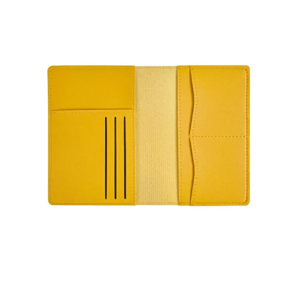 couverture de passeport de voyage en pu, multifonction, plusieurs fentes pour cartes, sac de passeport, accessoires de voyage, housse de protection pour passeport d'affaires