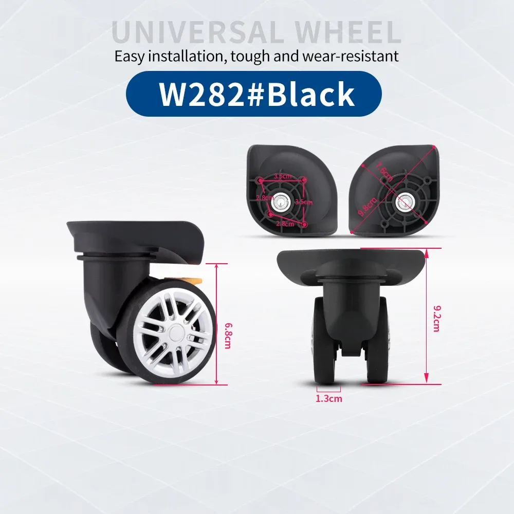 valise à roulettes universelle, accessoires de roue, pièces de rechange pour valise, roue à bagages, entretien universel p