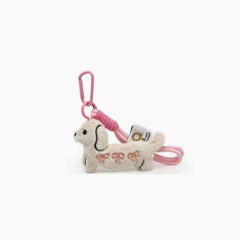accessoire de sac à dos, pendentif petit chien, rouge à lèvres, décorations de chien, accessoire de rétroviseur, mignon, shopping scolaire