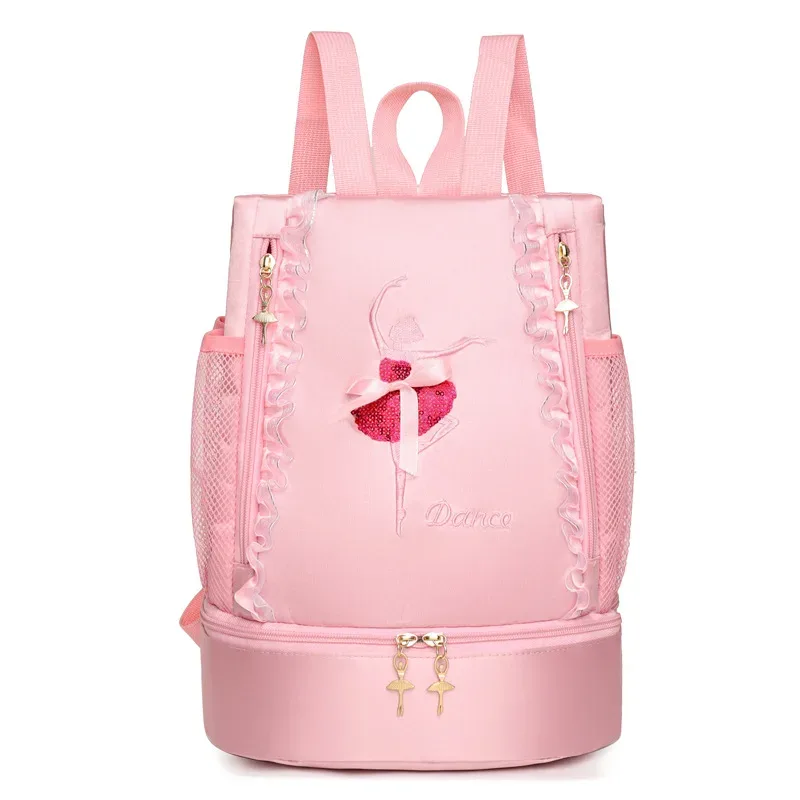 robe de danse mignonne personnalisée, sac à dos pour enfants, jupe en gaze personnalisée, sac à dos de ballet en dentelle pour fille, sac à dos pour étudiant