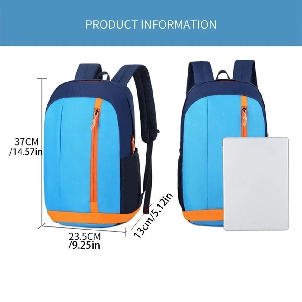 sac à dos de sport de plein air de grande capacité, imperméable, en tissu oxford, sac de montagne, sac de voyage avec fermeture éclair, sac de rangement léger en nylon