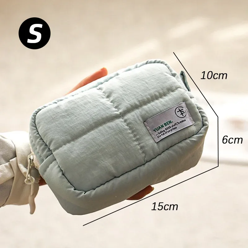 sac à cosmétiques imperméable en nylon indispensable pour les voyages, sac de rangement polyvalent, trousse de toilette et sac de rangement pour bagages