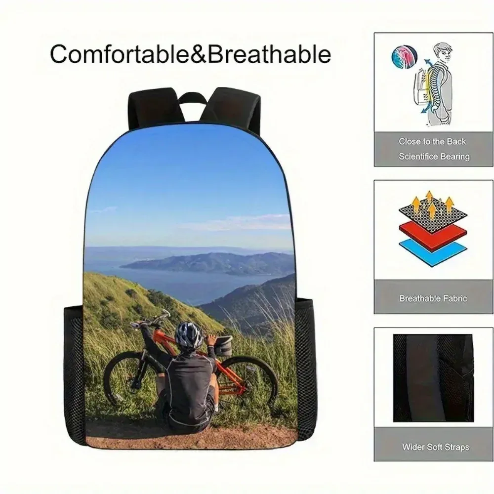 sac à dos personnalisé avec photo, sac à dos multifonctionnel, adapté aux trajets quotidiens et lavable à la main, léger