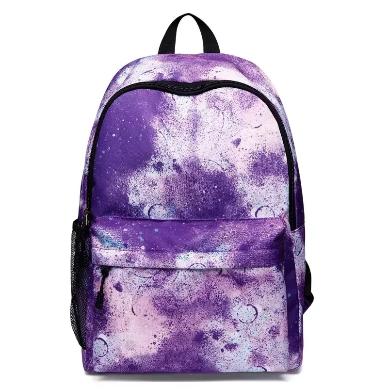sac à dos d'école en toile pour filles, motif galaxy star universe, avec chargeur usb, sac de voyage pour adolescents, mochila feminina, pour la rentrée scolaire