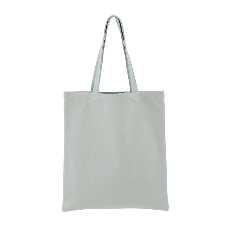 sac fourre-tout de shopping écologique en coton personnalisé, couleur bonbon, pliable et réutilisable, sac de supermarché en toile pour femmes