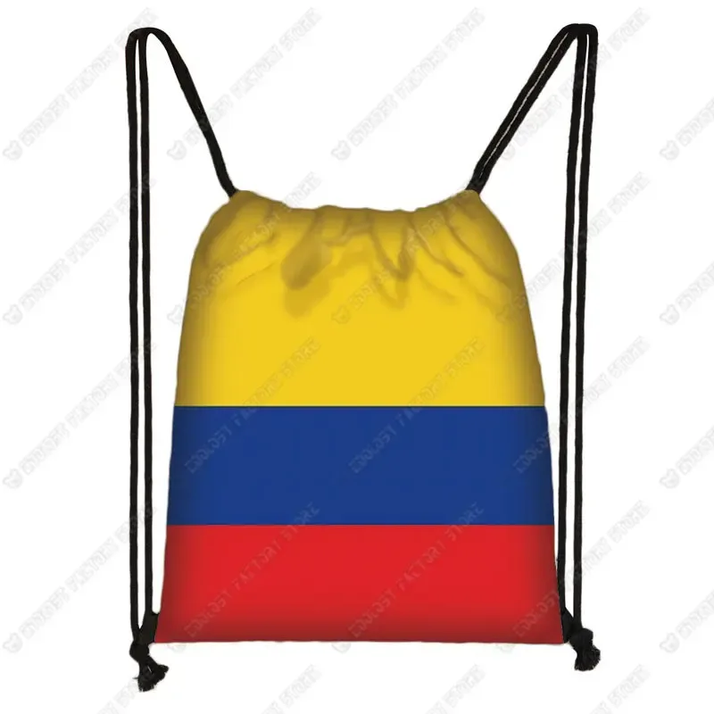 sac à dos imprimé drapeau national ukraine haïti algérie israël brésil hommes sac à cordon femmes sacs à bandoulière pour porte-chaussures de voyage