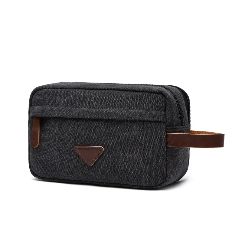 pochette pour homme, trousse de toilette, sac de rangement pour cosmétiques, sac de voyage en toile imperméable, trousse de maquillage pour femme, étui de beauté pour femme