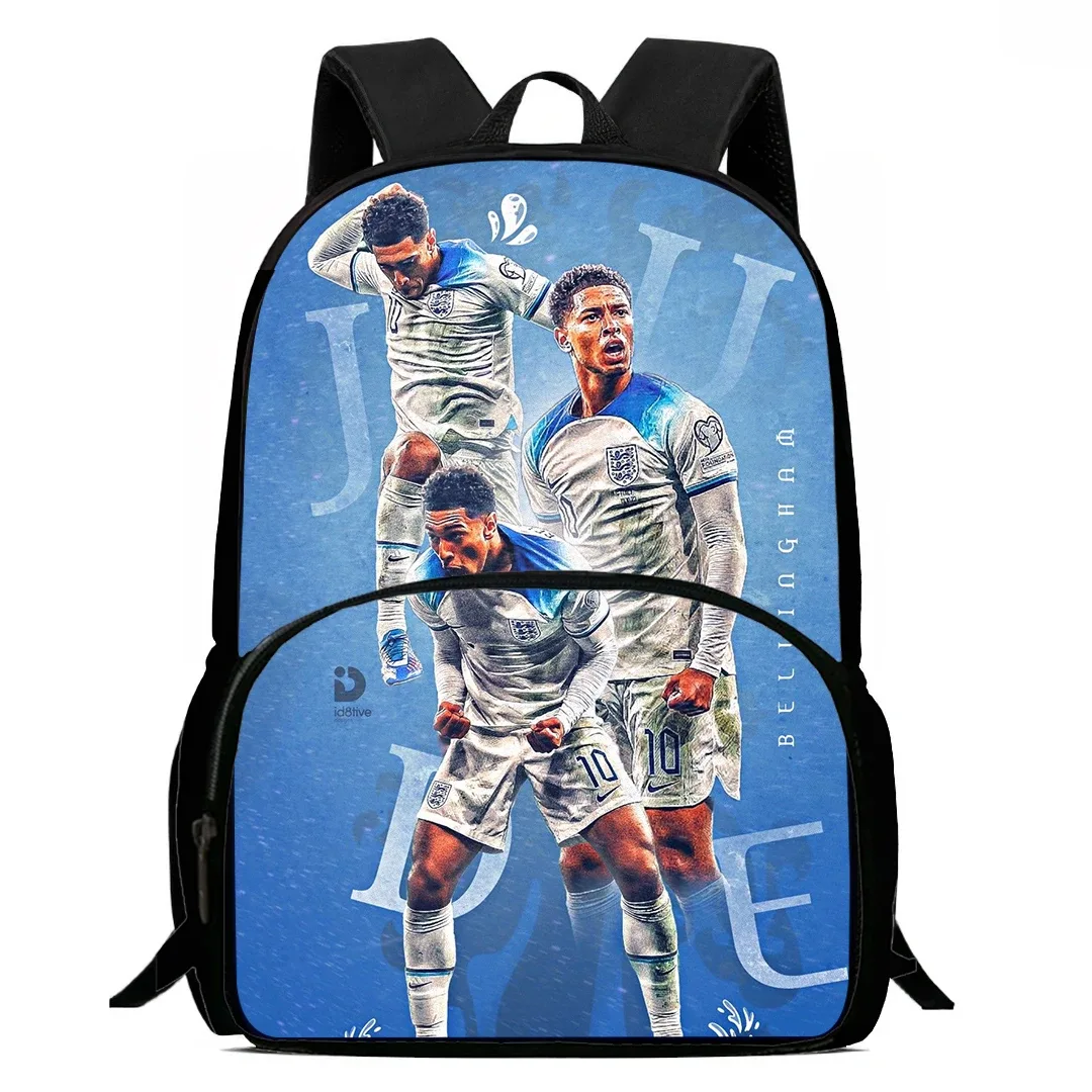 sac à dos cool imprimé b-bellingham pour enfants, sac d'école pour garçons et filles, grande capacité, 15 pouces