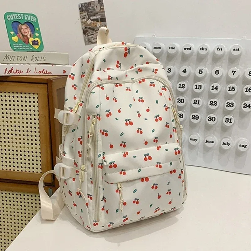 sac à dos mignon pour filles, sac d'école à la mode, grande capacité, cartable pour adolescentes, sac de voyage portable pour enfants