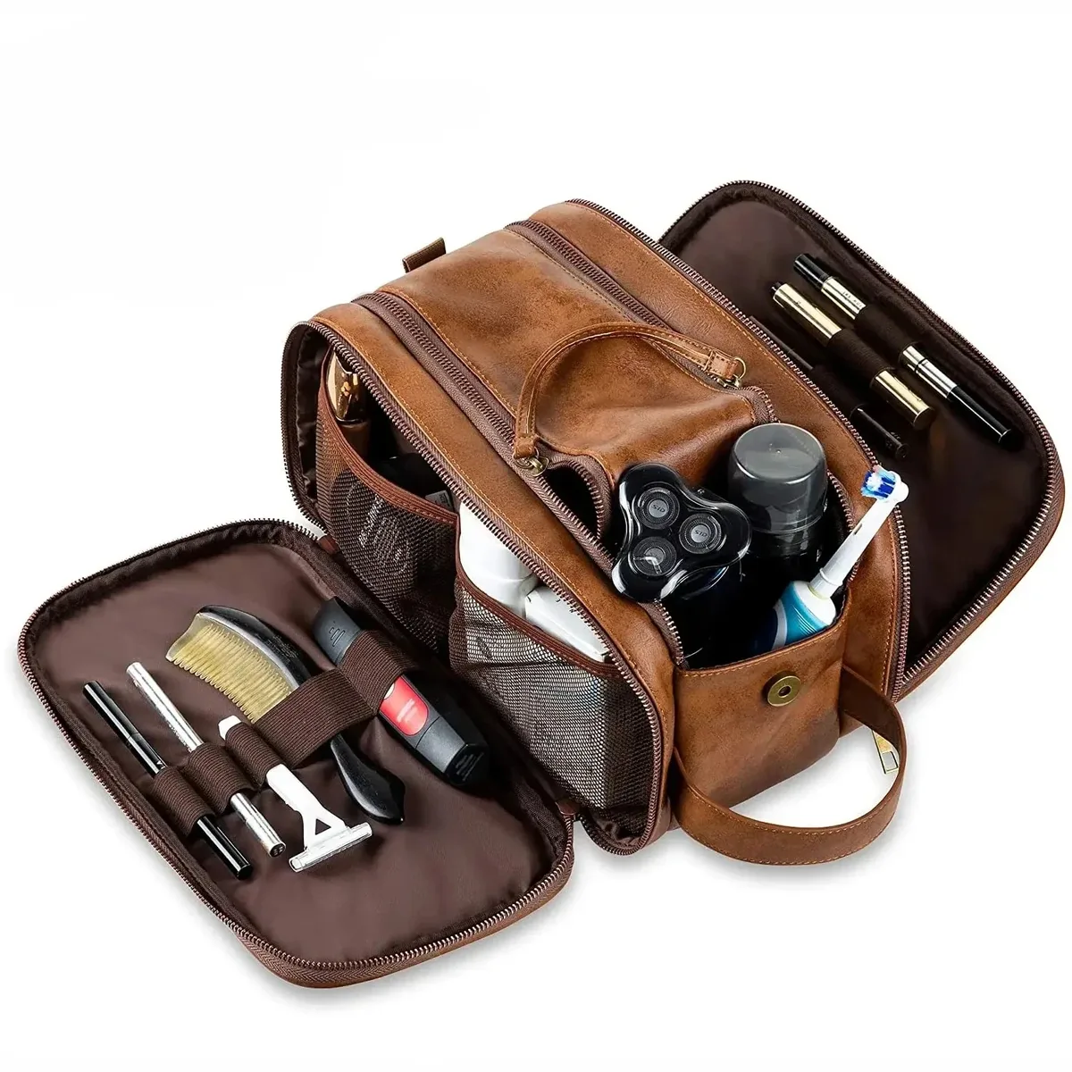 trousse de toilette multi-poches pour femmes et hommes, trousse de voyage, trousse de maquillage, trousse de présentation étanche, trousse de maquillage cosmétique, trousse d'évaluation, nouveau
