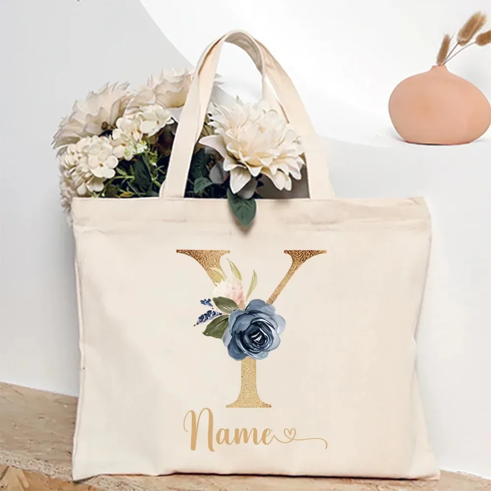 sac fourre-tout personnalisé pour demoiselle d'honneur avec initiales et nom, sac à bandoulière, sac de fête de bachelorette, sac à main de mariée, cadeau pour elle