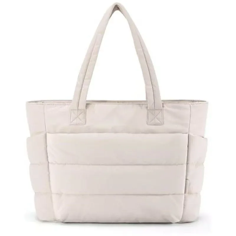sac à bandoulière léger et moelleux pour femme, sac fourre-tout portable pour voyage, fitness, travail, décontracté, sac à l'épaule, tendance transfrontalière