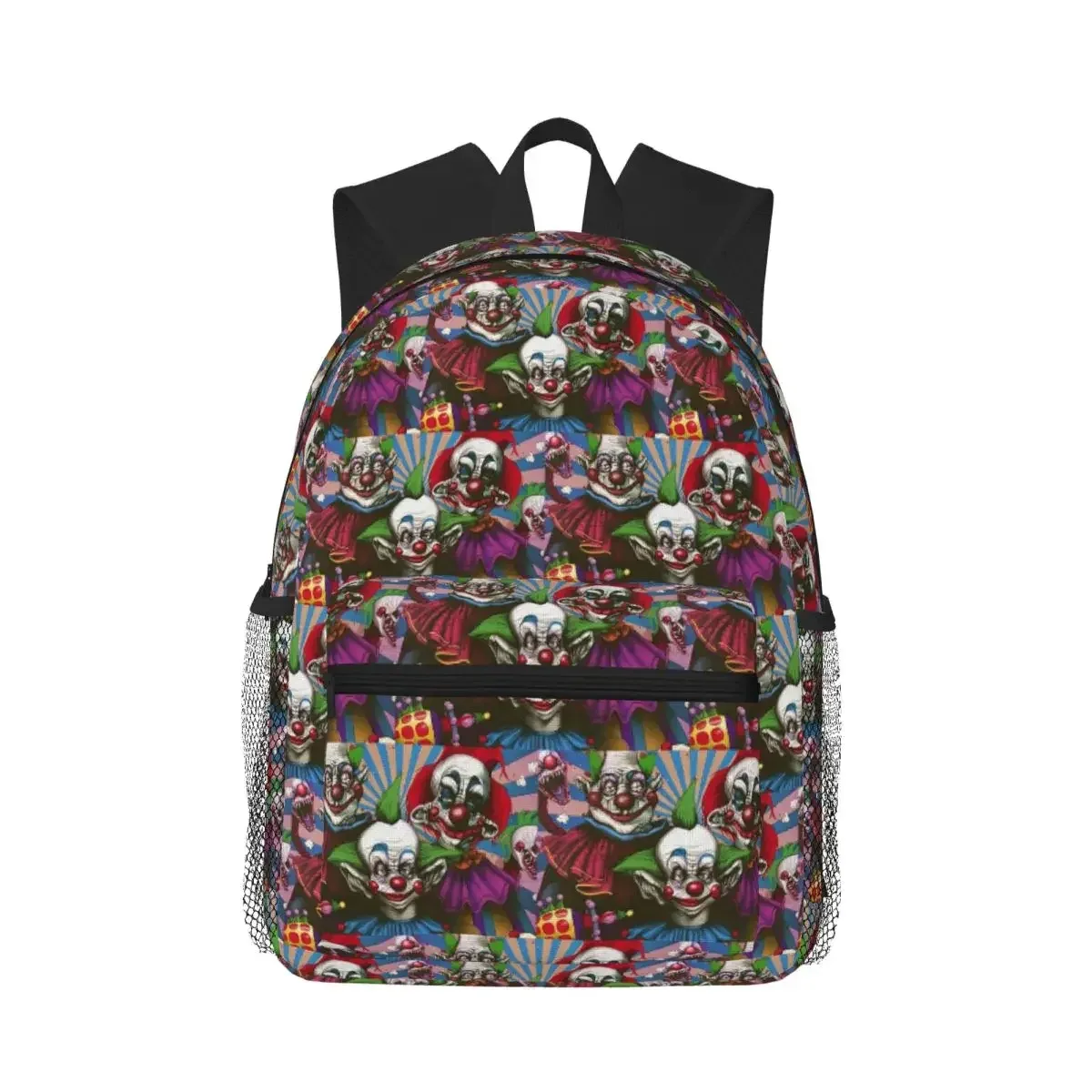 killer klowns from outer space sac à dos pour étudiants, sac d'école, sac à dos de randonnée, sac de voyage pour garçons et filles, sac à dos à la mode, sacs à bandoulière