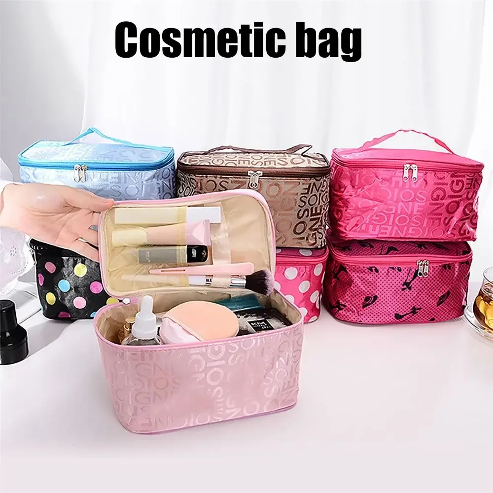 sac de rangement pratique pour maquillage, imperméable, grande capacité, sac de voyage pour cosmétiques, accessoires de maquillage, trousse de toilette, sac à main pour la maison