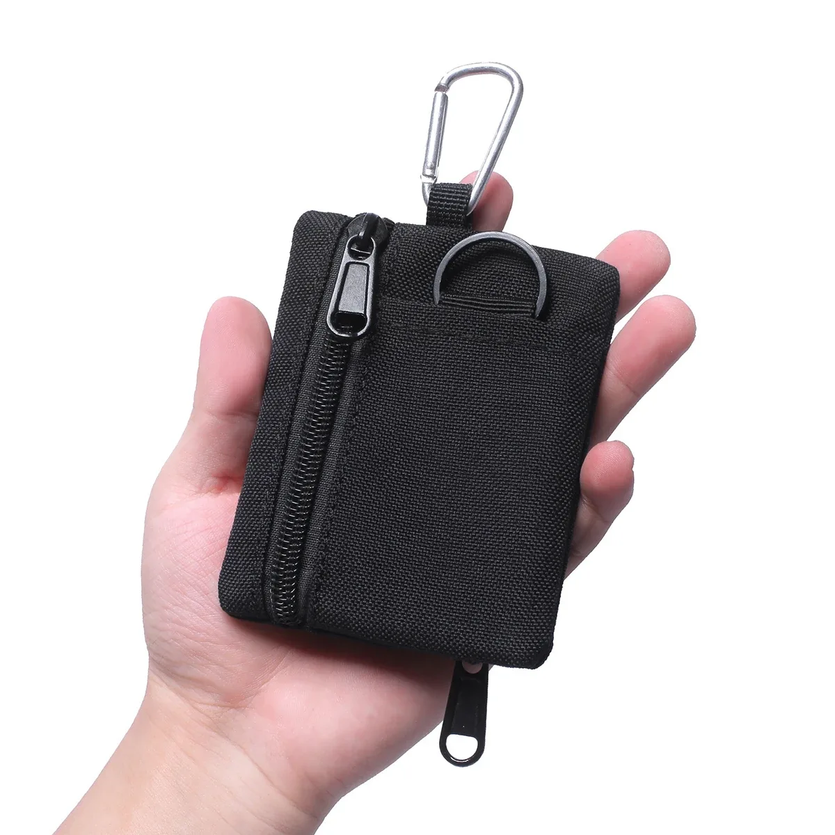 pochette tactique d'extérieur, sac à clés, sac à fermeture éclair pour passionnés militaires, sac banane de sport, sac de rangement pour accessoires, un ensemble