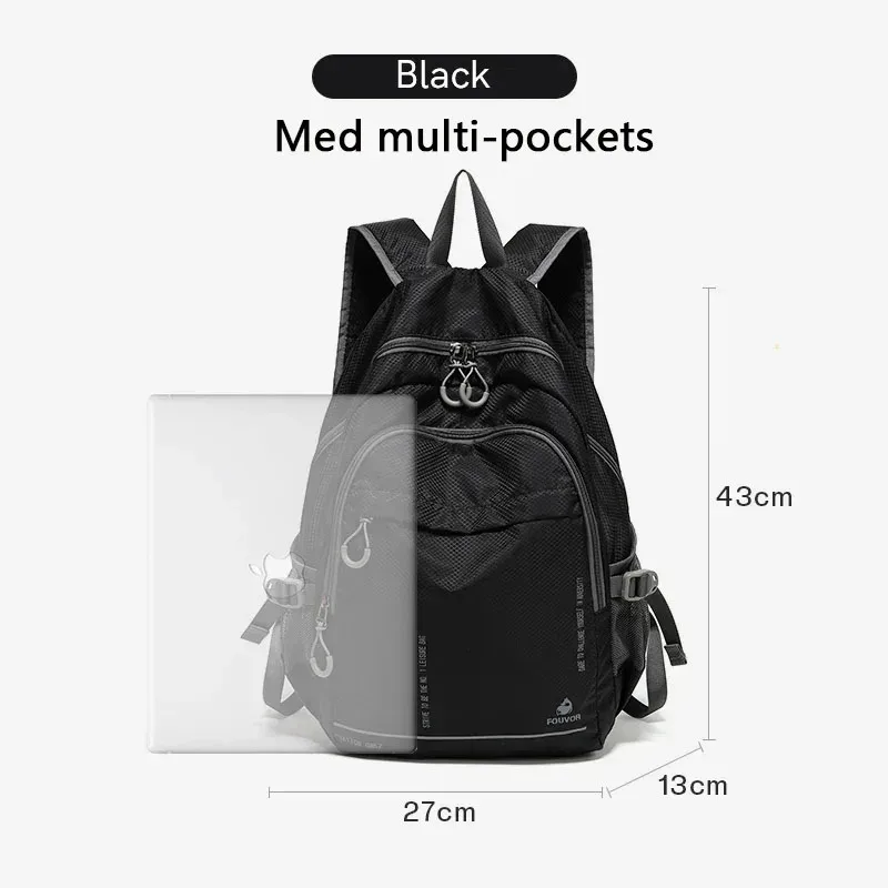 fouvor – sac à dos fonctionnel d'extérieur pour femmes, léger, pliable, résistant à l'eau, grande capacité, sac de voyage et de randonnée, 3037-05