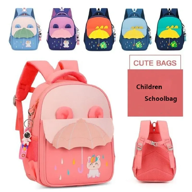 nouveaux sacs à dos mignons pour enfants 2026 – cartables de maternelle tendance avec animaux de dessin animé pour filles – petits sacs d'école adorables