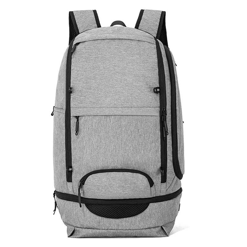 sac à dos de basket-ball avec porte-balle impression logo image sac à dos indépendant pour hommes adapté au basket-ball football volley-ball