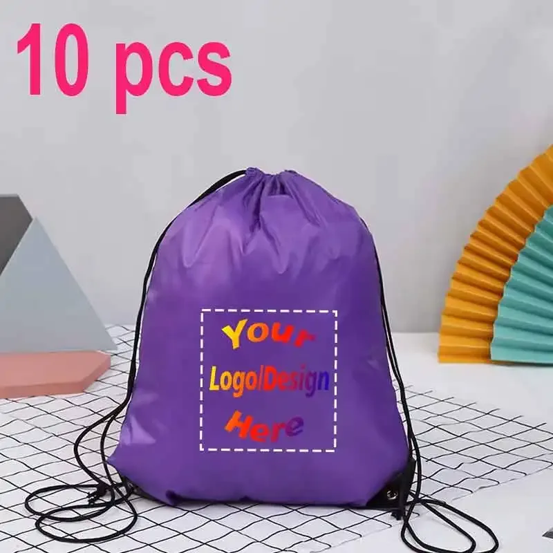 sac dos polyester personnalisable couleurs vives motif texte logo résistant eau usage sport voyage