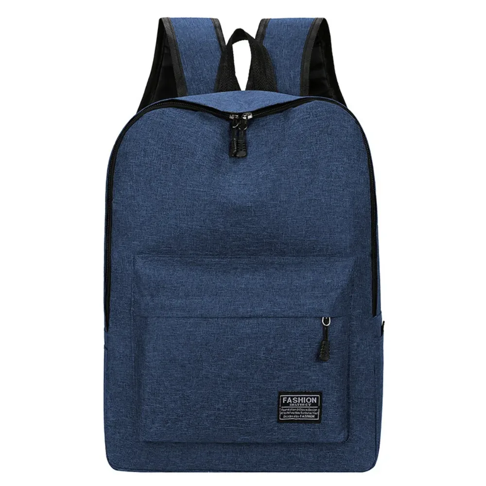 sac à dos polyvalent en tissu oxford de haute qualité 15 pouces noir gris bleu rouge sac d'ordinateur lavable sac à dos d'étudiant d'école unisexe
