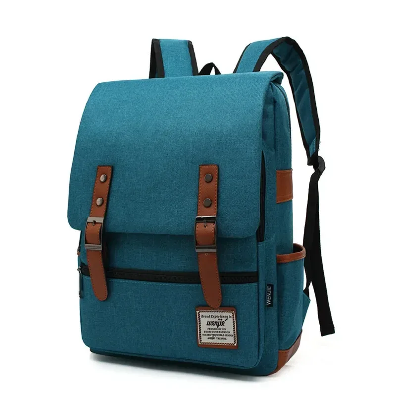 sac à dos vintage pour ordinateur portable de 16 pouces, sacs en toile pour femmes, sacs de voyage en toile pour hommes, sacs à dos décontractés rétro, sacs d'école pour adolescents