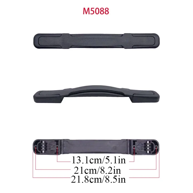 poignée de bagage universelle noire, poignée de valise, poignée de remplacement pour chariot, facile à transporter, accessoires, pièces de bagages