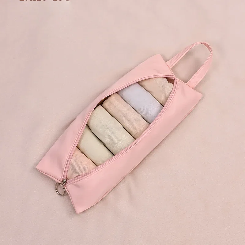 sac de rangement pour sous-vêtements de voyage, trousse à cosmétiques multifonction, trousse de toilette portable à fermeture éclair, sacs de rangement pour chaussettes en forme de cube
