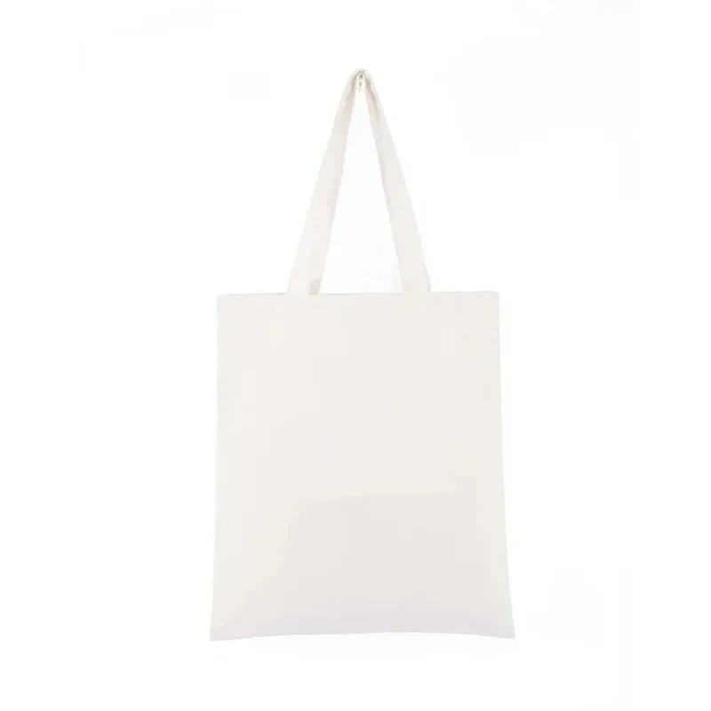 sac fourre-tout en toile vierge, sac de shopping écologique, sacs à bandoulière en toile haut de gamme, logo personnalisé