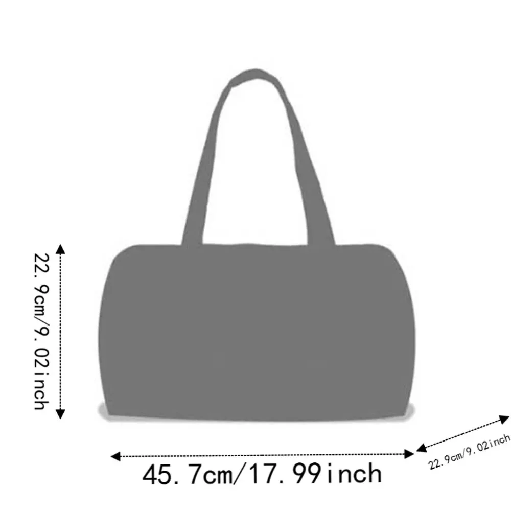 sac de voyage matelassé grande capacité imprimé motif bus, en tissu doux et léger, avec fermeture éclair durable