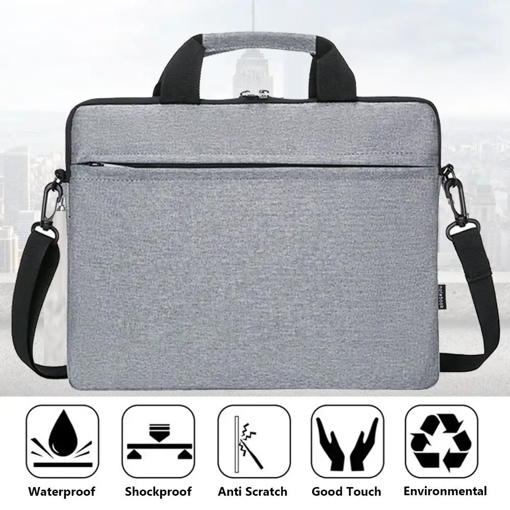 13.3 14 15.6 pouces ultra mince ordinateur portable sac à main housse pour ordinateur portable pochette sac à bandoulière pour lenovo hp dell asus samsung