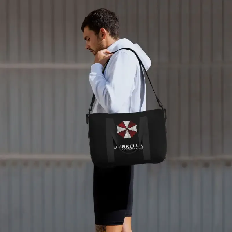 sac de voyage umbrella corporation pour hommes et femmes, sac de week-end portable, sac de transport pour le sport, la gym, le yoga