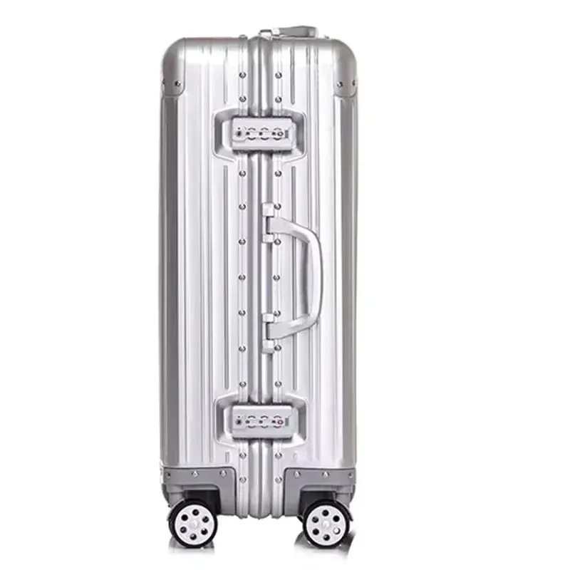 valise colenara 20 "24" 26 "29 pouces en alliage d'aluminium et de magnésium, grande capacité, haute qualité, pour hommes, voyages d'affaires