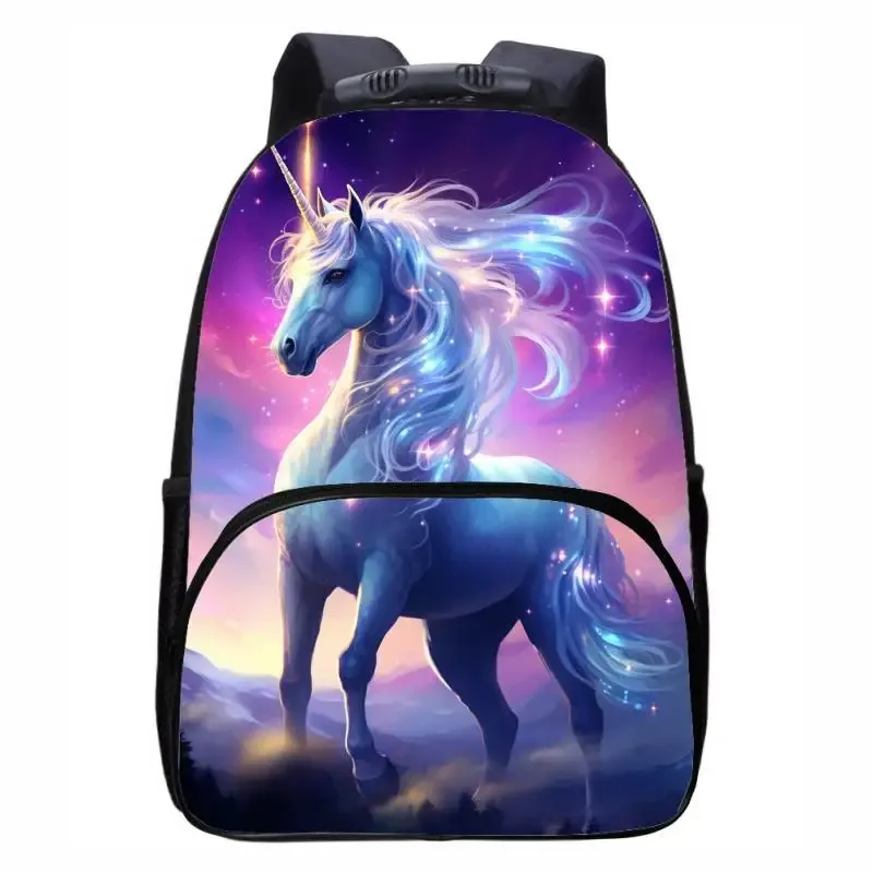 sac à dos licorne pour élèves du primaire et du secondaire, sac à dos à la mode pour hommes et femmes