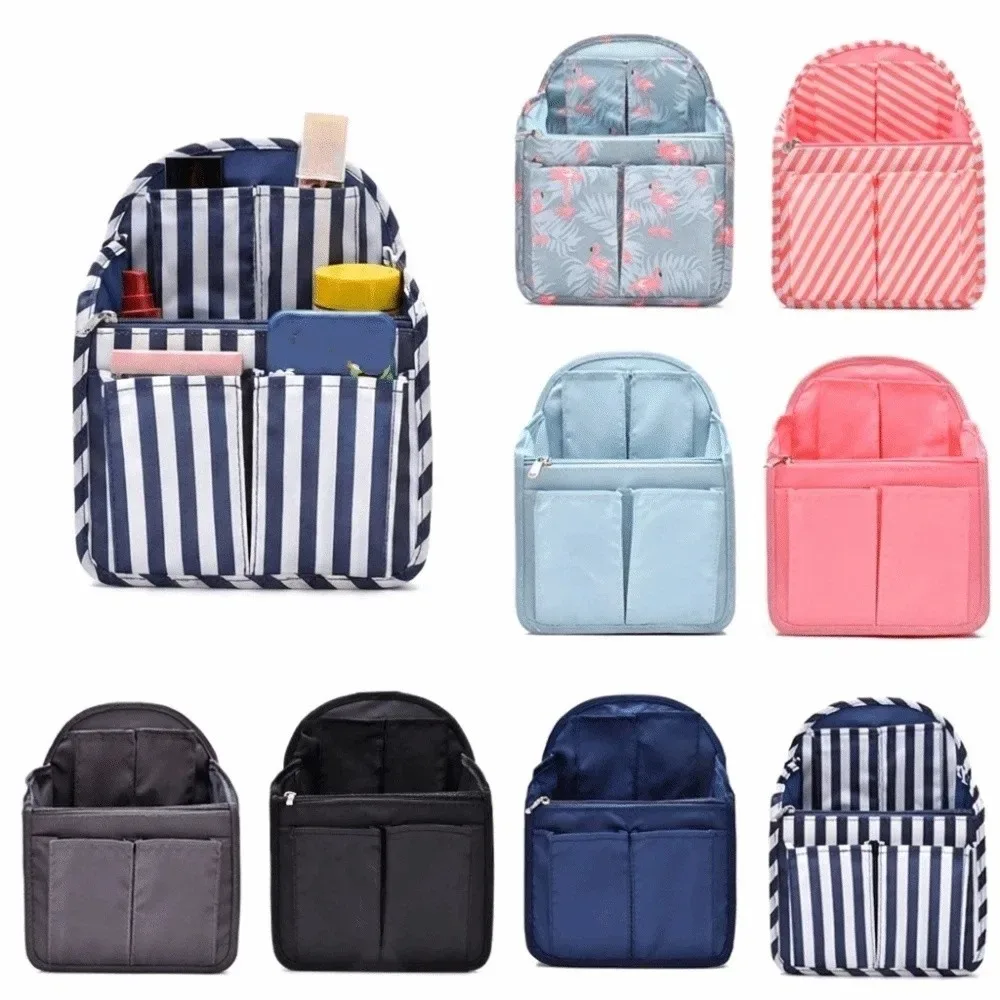 sac de rangement multi-poches pour sac à dos, doublure intérieure multifonctionnelle, organisateur de voyage essentiel