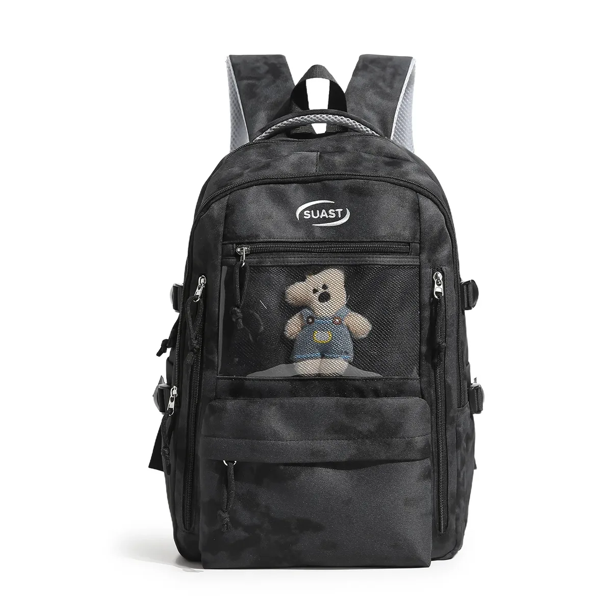 sac à dos unisexe de style coréen, grande capacité, multicouche, léger, respirant, sac d'école pour étudiants, sac à dos de voyage pour ordinateur portable