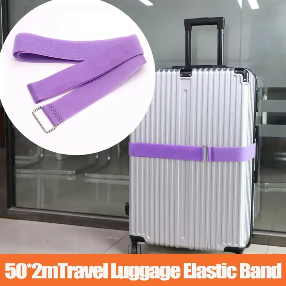ceinture bagage tissu élastique boucle métallique couleur vivace sécurité voyage transport valises divers tailles