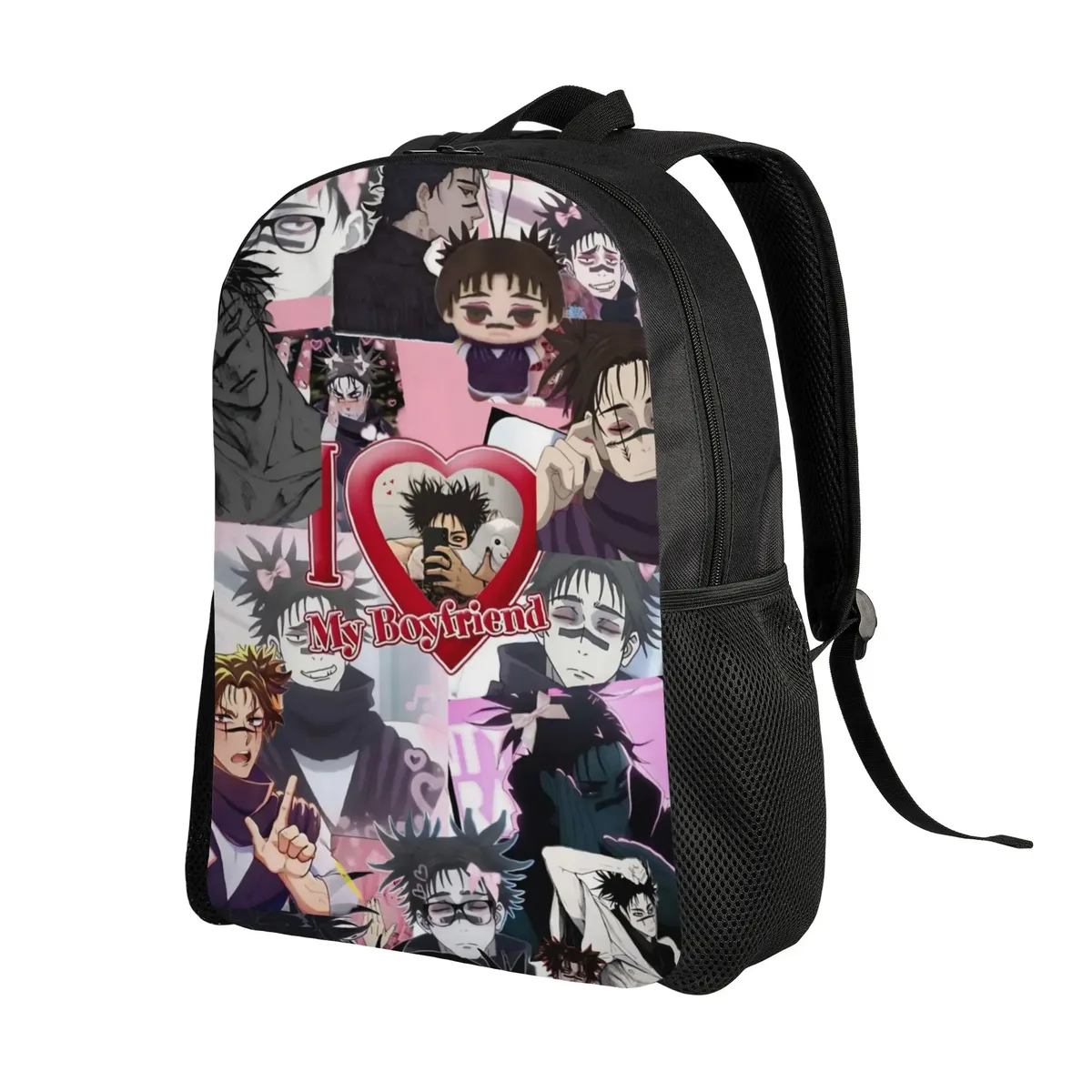 sac à dos choso pour hommes et femmes, sac à dos cool pour le lycée, le travail, le quotidien, sacs en toile kaisens anime pour l'université, durables