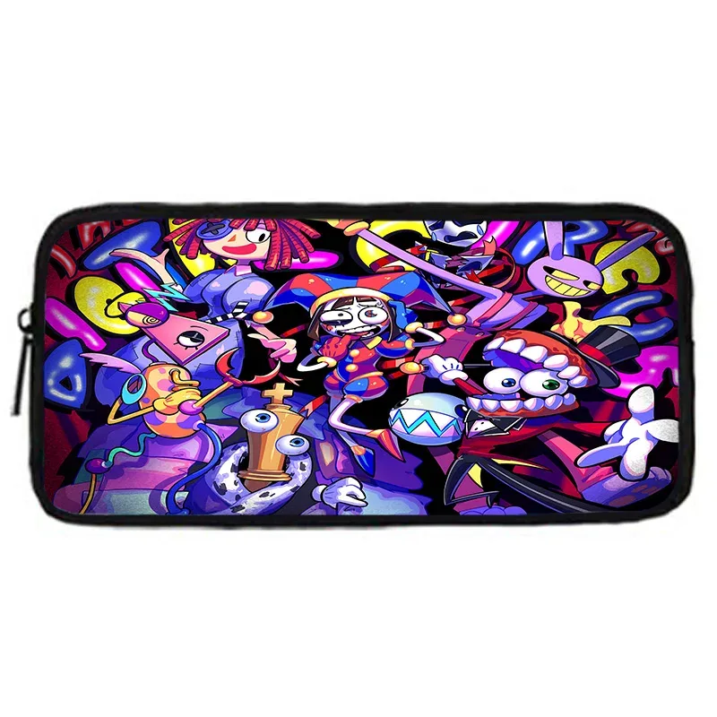 sac à dos d'école pour enfants cartoon a-amazings digitals circus avec sacs à déjeuner, sacs à crayons, sacs d'école pour garçons et filles, meilleur cadeau