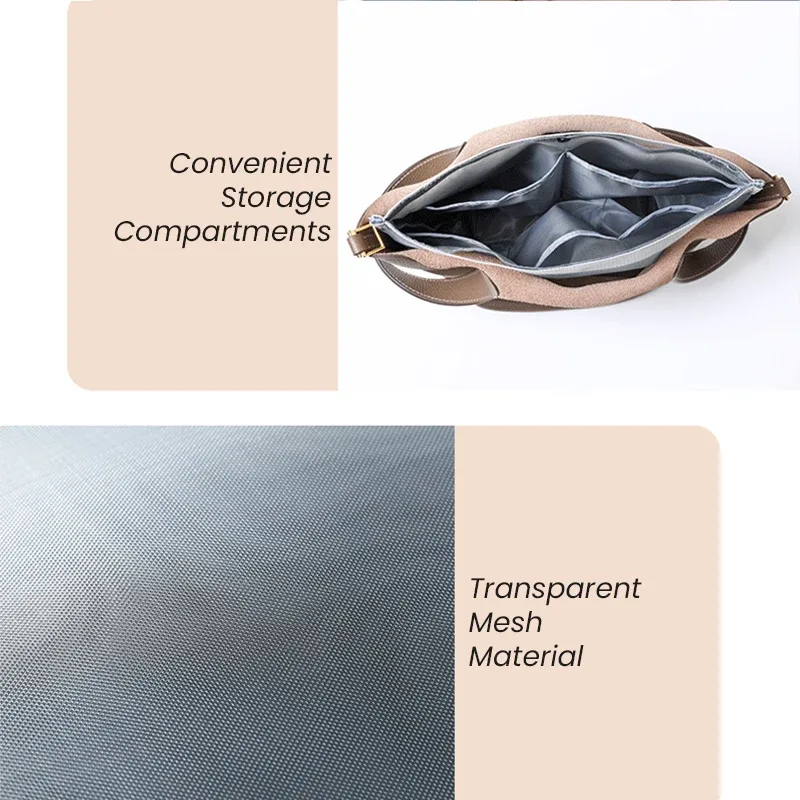 insert organisateur en maille pour sacs à main organisateurs ultra légers à l'intérieur du fourre-tout livre de poche femmes infirmière nylon taille a5 sac dans le sac
