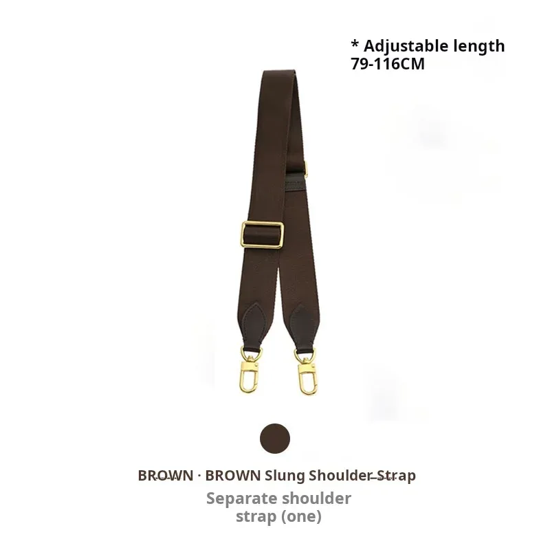 sangle de sac réglable en toile pour lv speedy20, sangle d'épaule de remplacement à la mode, ceintures de poignée, accessoires de sac à bandoulière