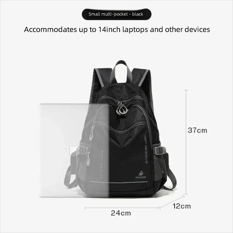 fouvor – sac à dos fonctionnel d'extérieur pour femmes, léger, pliable, résistant à l'eau, grande capacité, sac de voyage et de randonnée, 3037-05