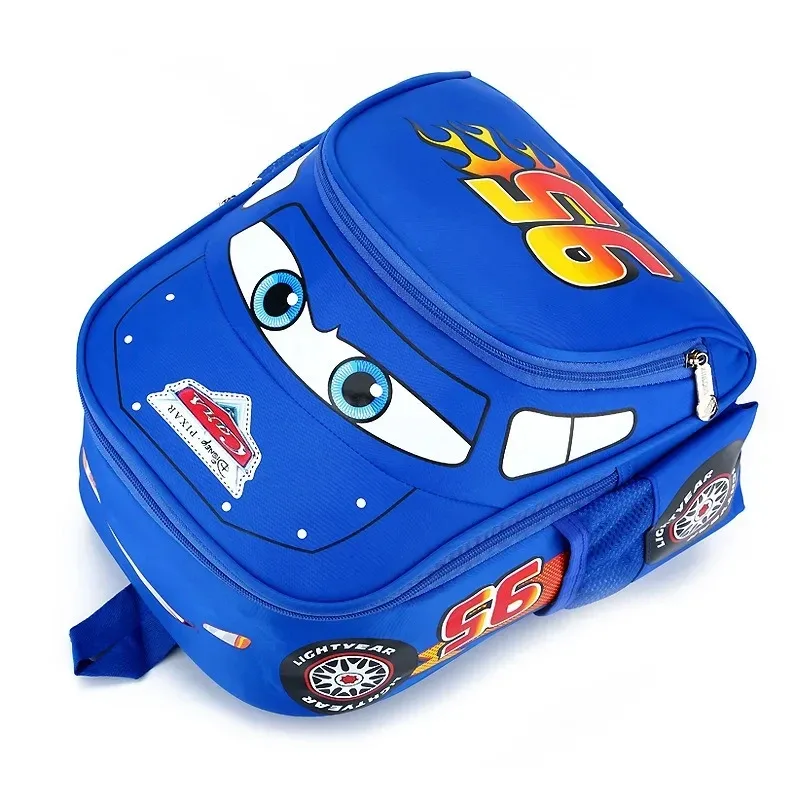 nouveau sac à dos unisexe 2026 motif cartoon lightning mcqueen – plusieurs styles, grande capacité, idéal pour étudiants, sac d'école décontracté, sac de voyage extérieur